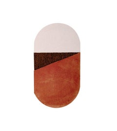 Small Brick Oci Right Rug by Seraina Lareida