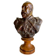 Small Bronze Bust King Edward VII