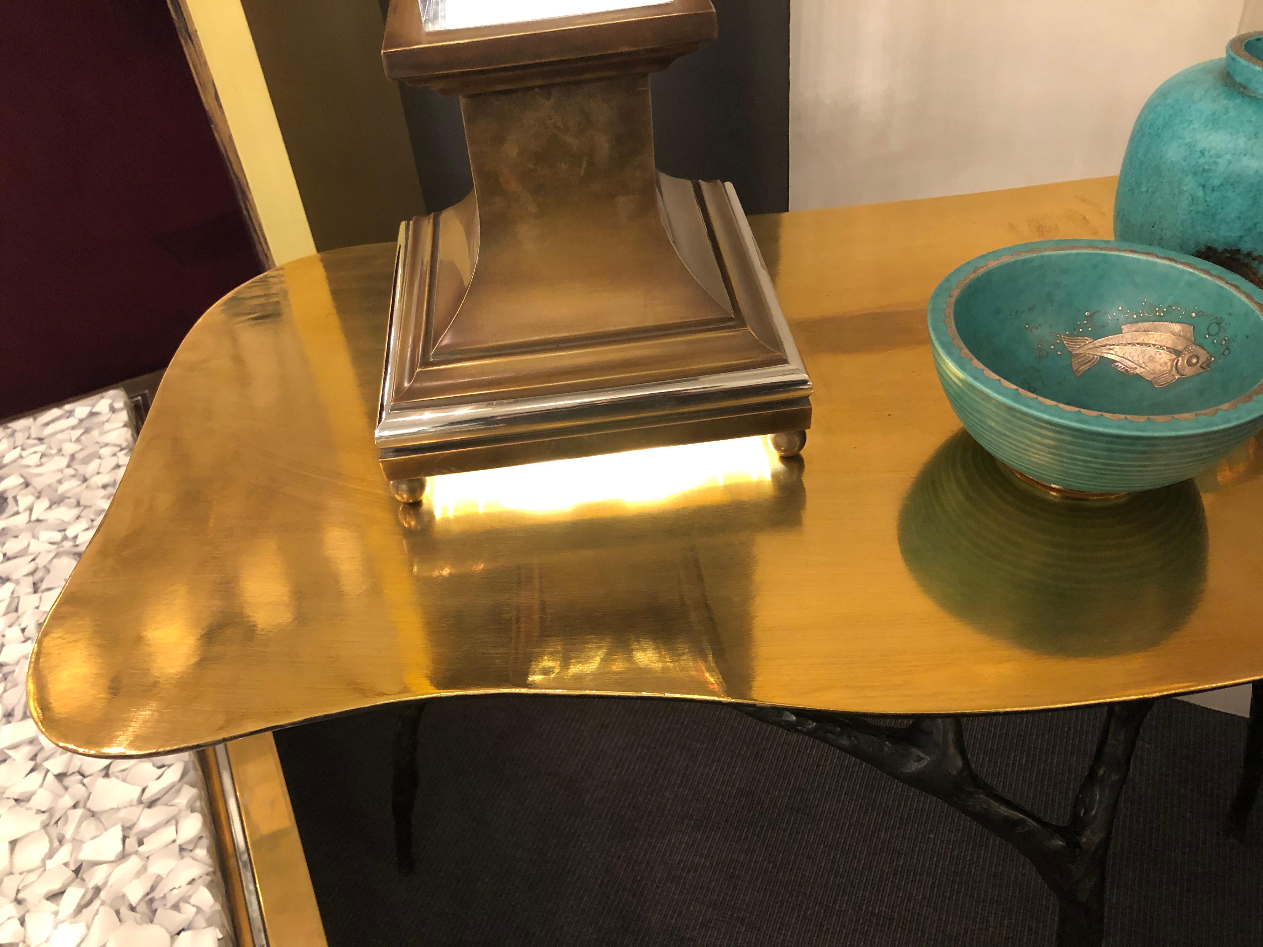 Small Bronze Console, France, 2017 In New Condition In New York, NY