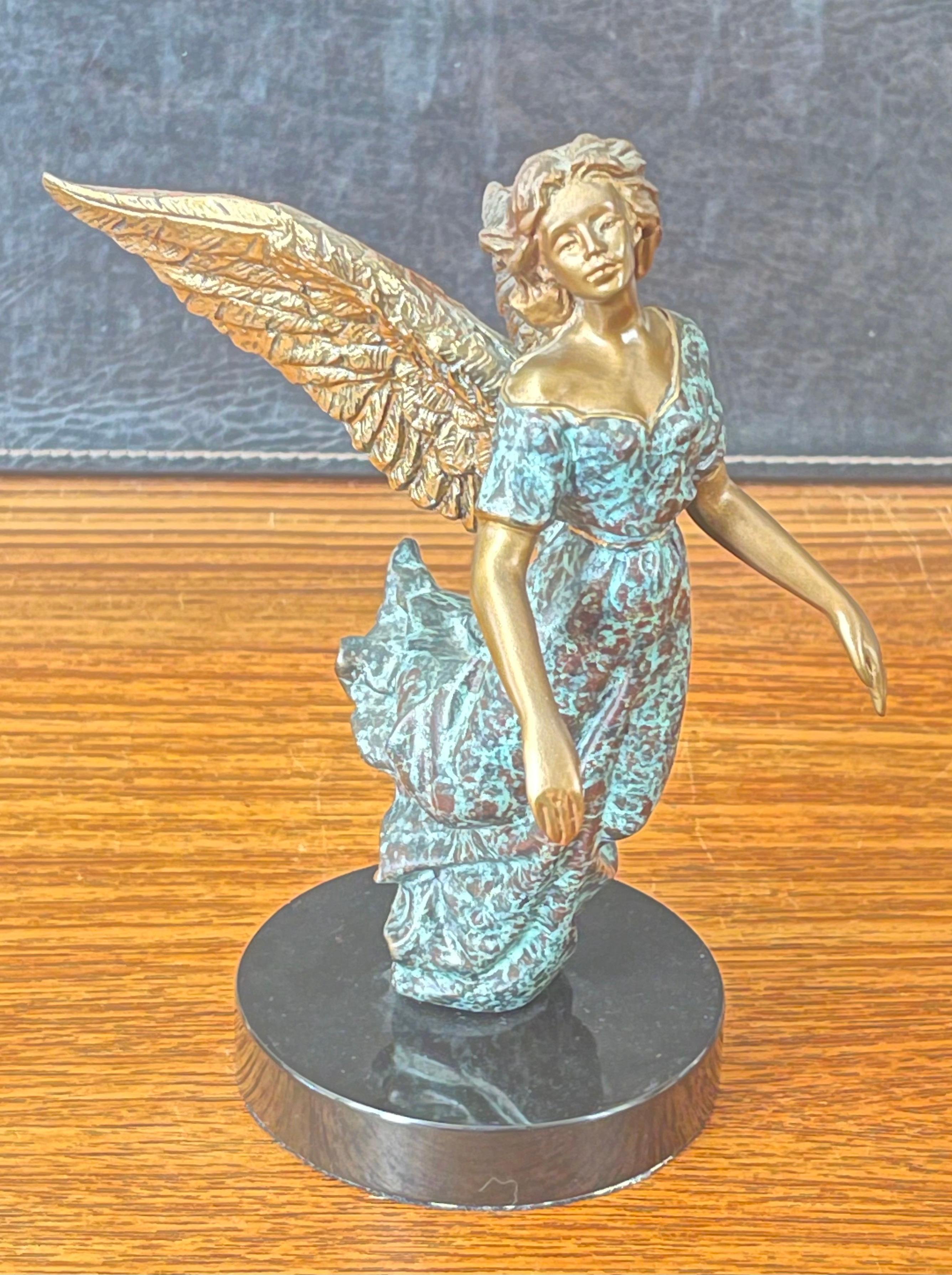 Small Bronze Icarus Sculpture 