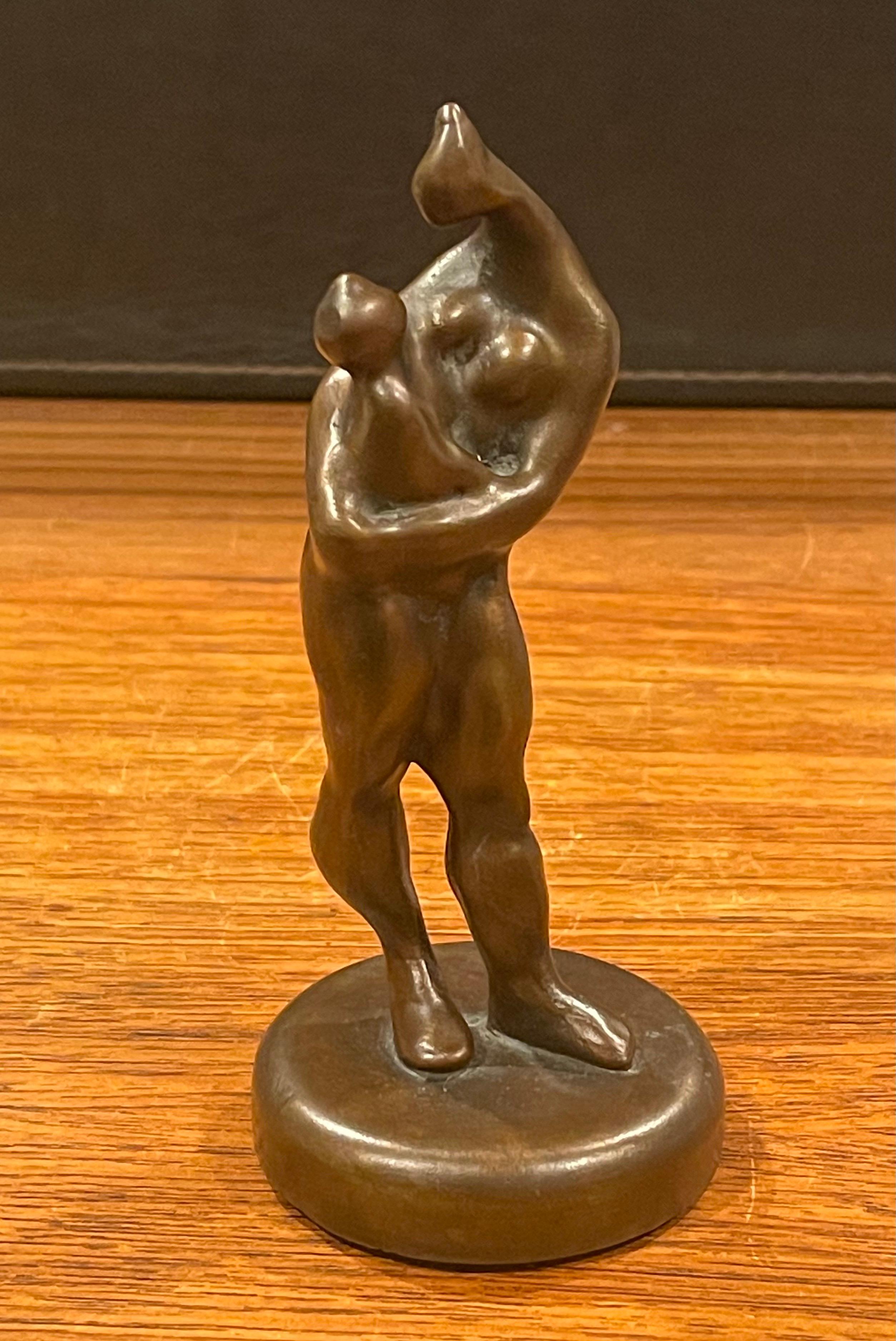 Piccola scultura in bronzo 