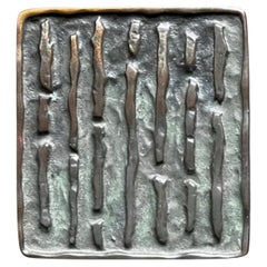 Push-Pull-Griff aus Bronze, europäischer Bronze, 20. Jahrhundert