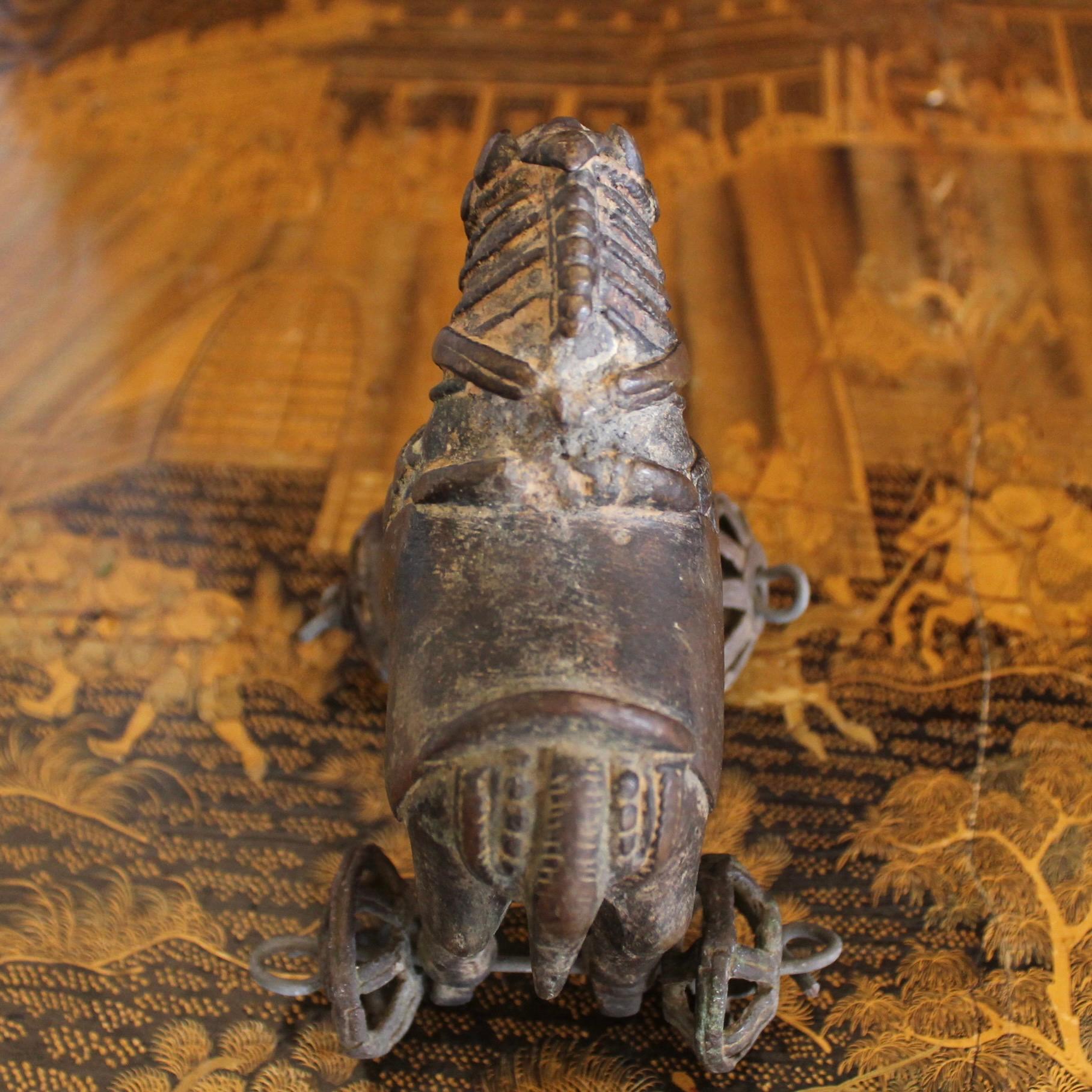 Small Bronze Sculpture Of A 