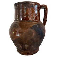 Small Brown Pignate Pot