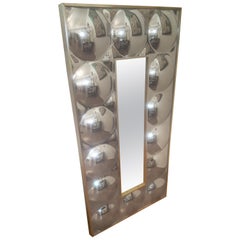Vintage Small Bubble Mirror
