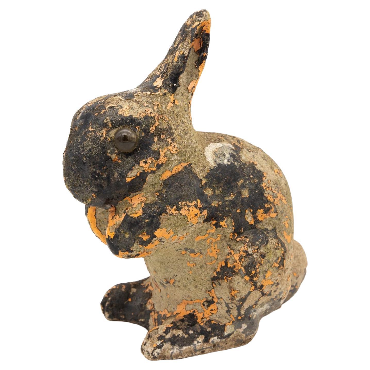 Small Bunny Garden Ornament For Sale at 1stDibs