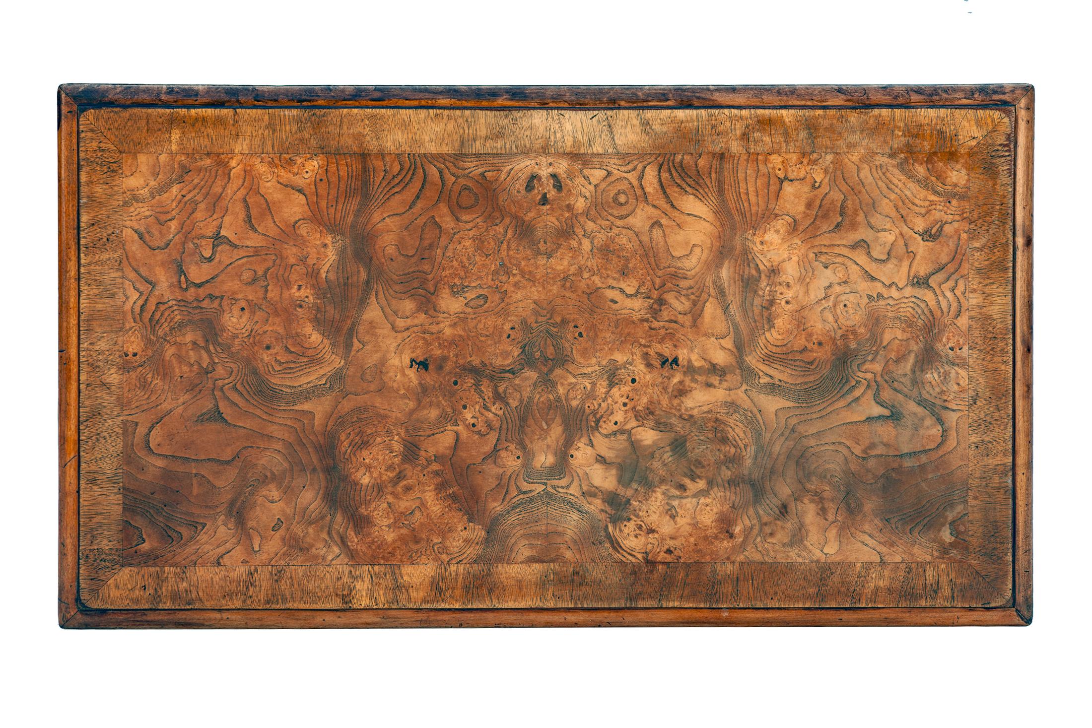 Hand-Crafted Small Burl Wood Cabinet by Hekman Furniture 