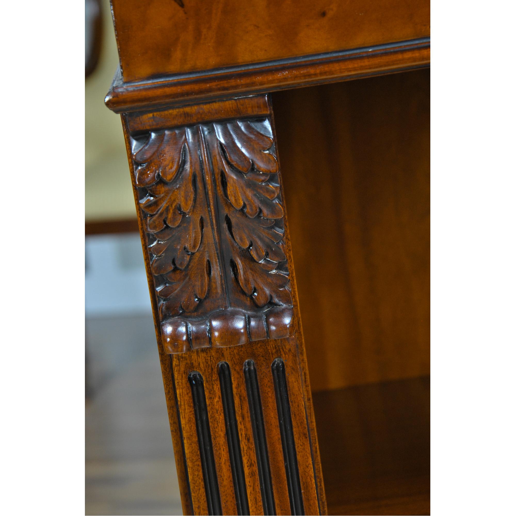 Small Burled Penhurst Bookcase In New Condition In Annville, PA