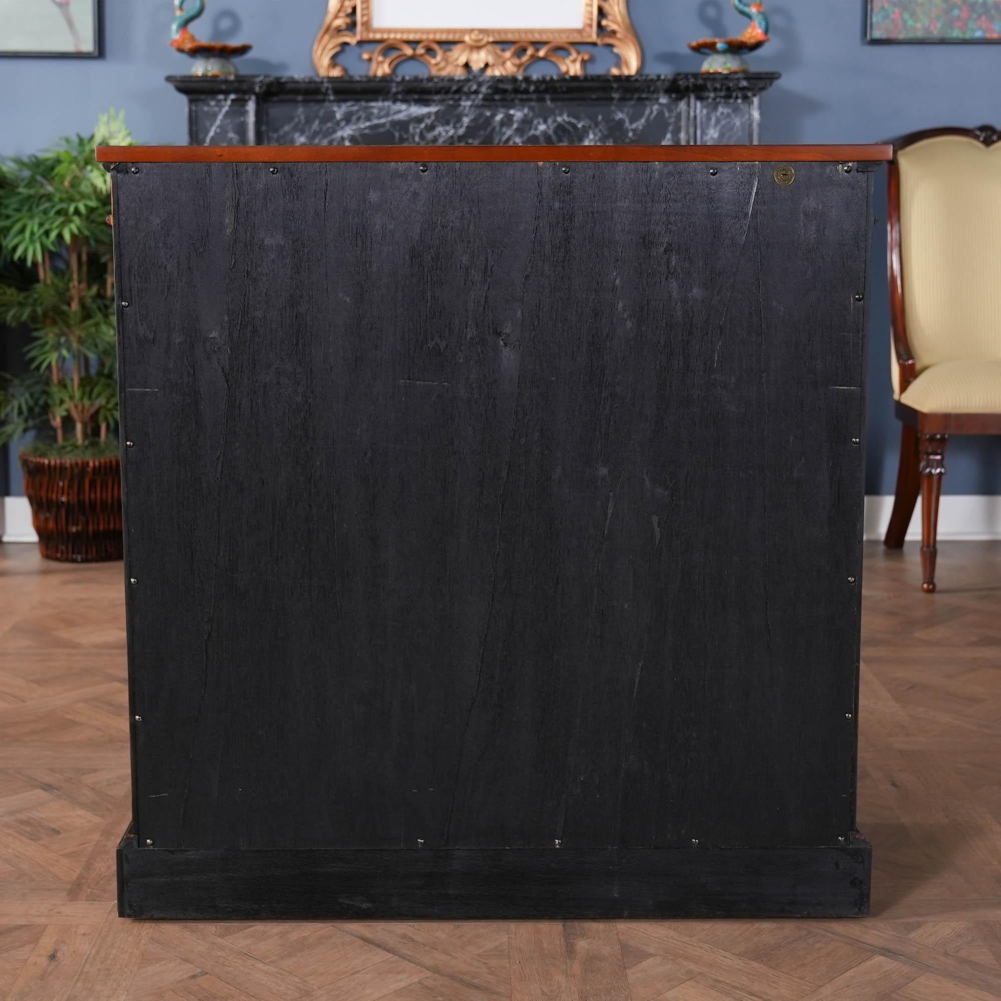 Small Burled Penhurst Bookcase For Sale 1
