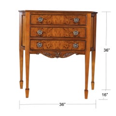 Small Burled Sideboard