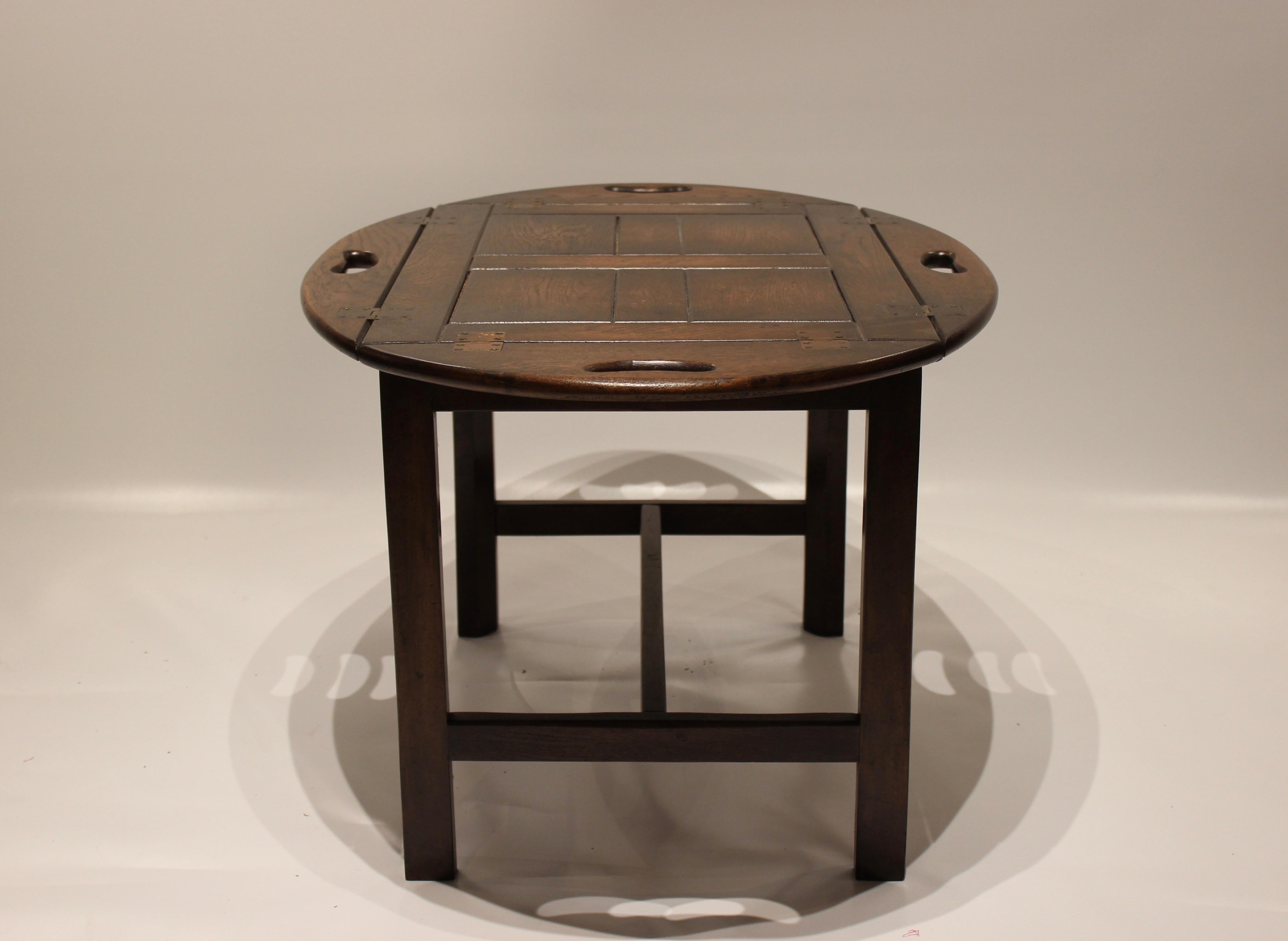 Other Small Butler's Tray in Mahogany and of English Design from the 1960s