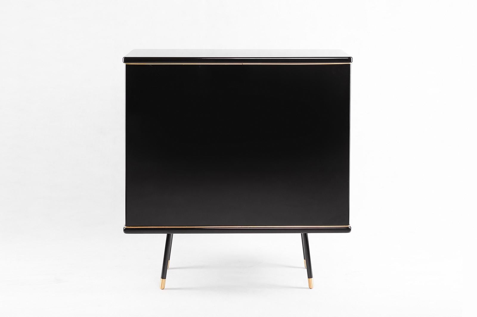 Contemporary Small Cabinet by Magdalena Tekieli For Sale