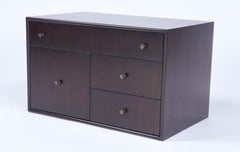 Raro armario / joyero pequeño de Milo Baughman para Directional