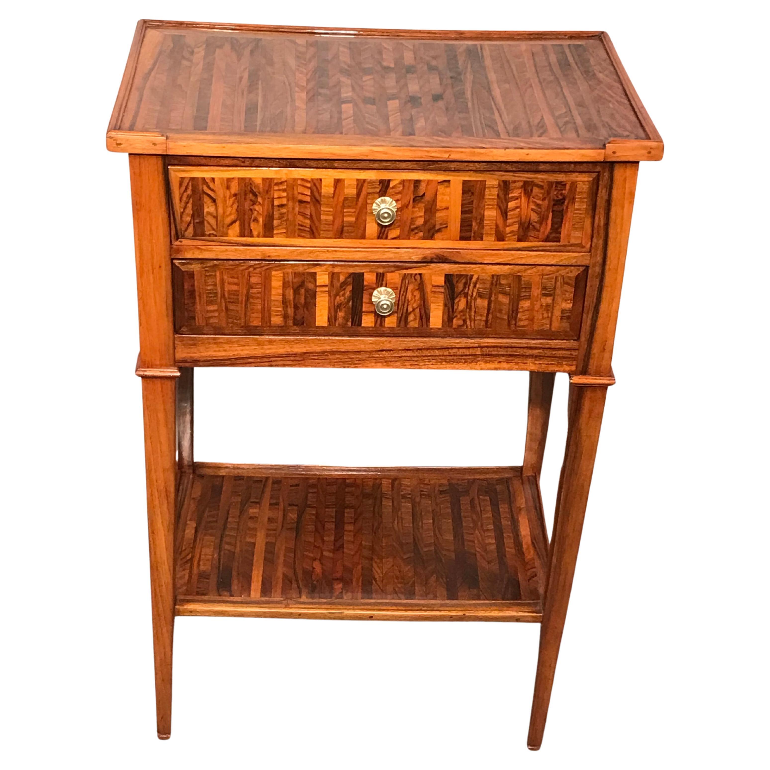Small Cabinet or Nightstand, End of 18th Century For Sale