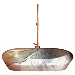 Lavabo piccolo Calacatta Macchia Vecchia Tosca di Marmi Serafini