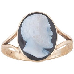 Antique Small Cameo Ring