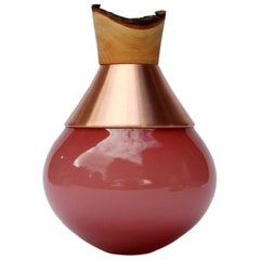 Petit vase d'Inde en rose bonbon II, Pia Wüstenberg