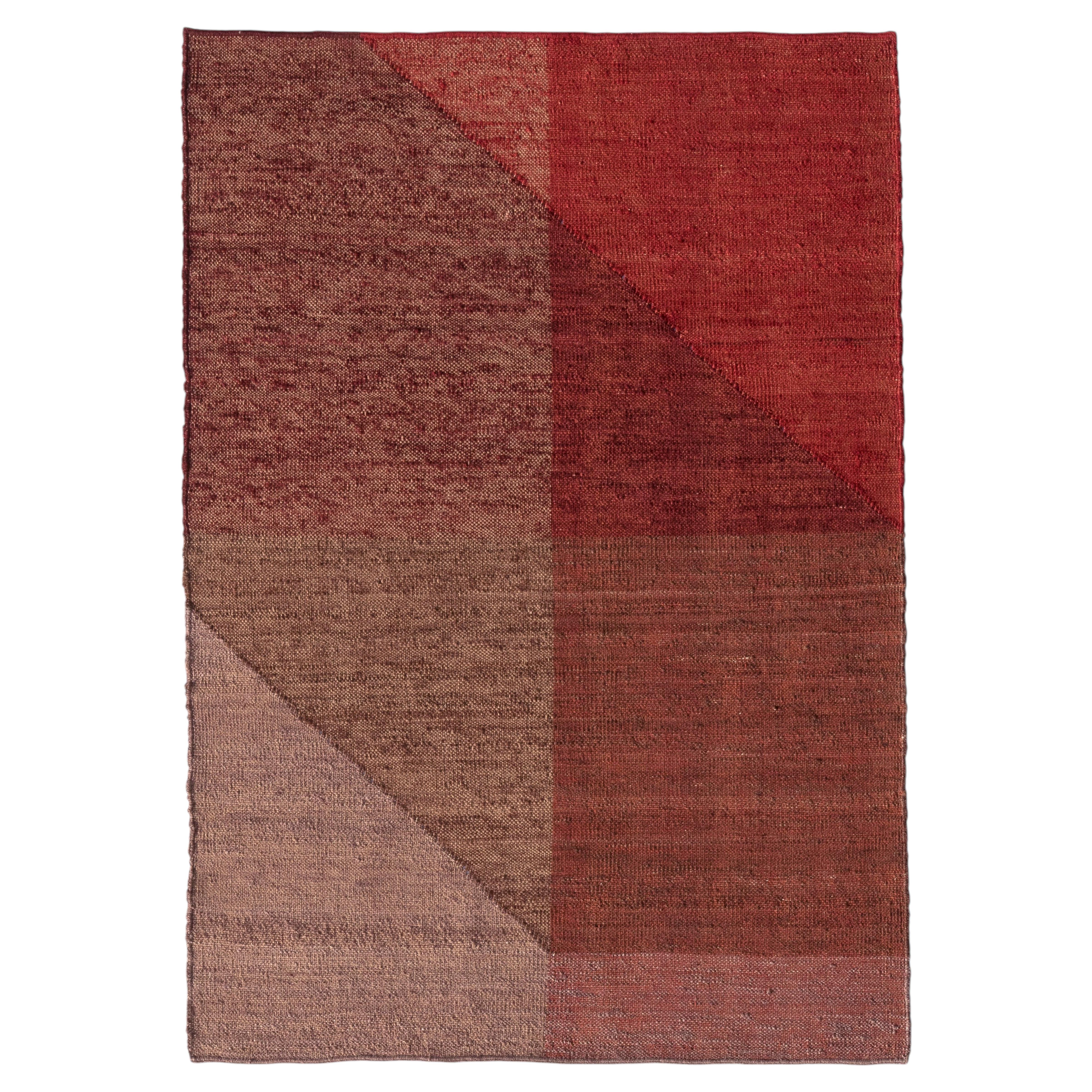 Small 'Capas' Wool Kilim Rug by Mathias Hahn for Nanimarquina