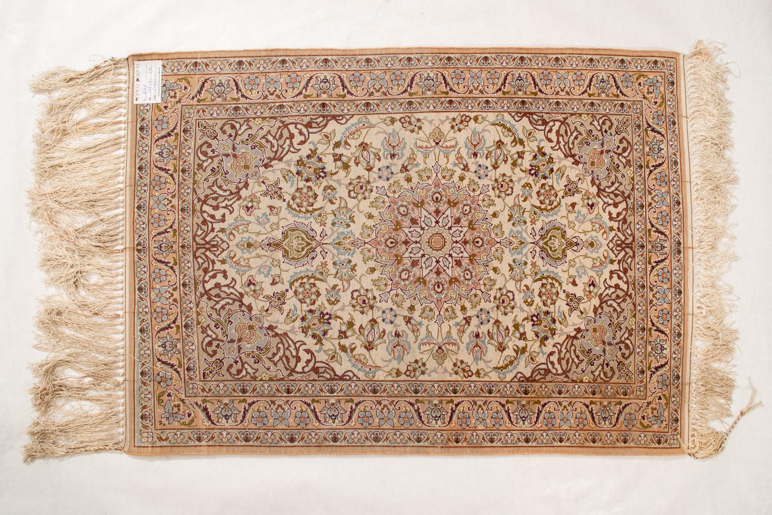 Other Small Carpet with Silk Warp For Sale