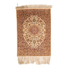 Small Carpet with Silk Warp