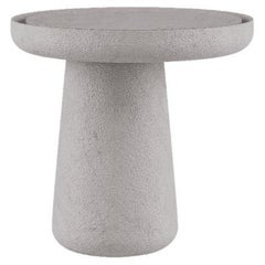 Petite table basse audacieuse en blanc de Carrare par Mohdern