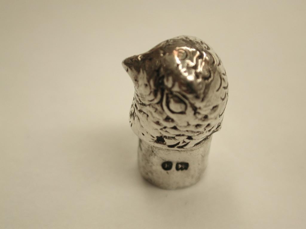 Teilridge aus gegossenem Silber mit abnehmbarem Kopf, 1903 (Englisch) im Angebot