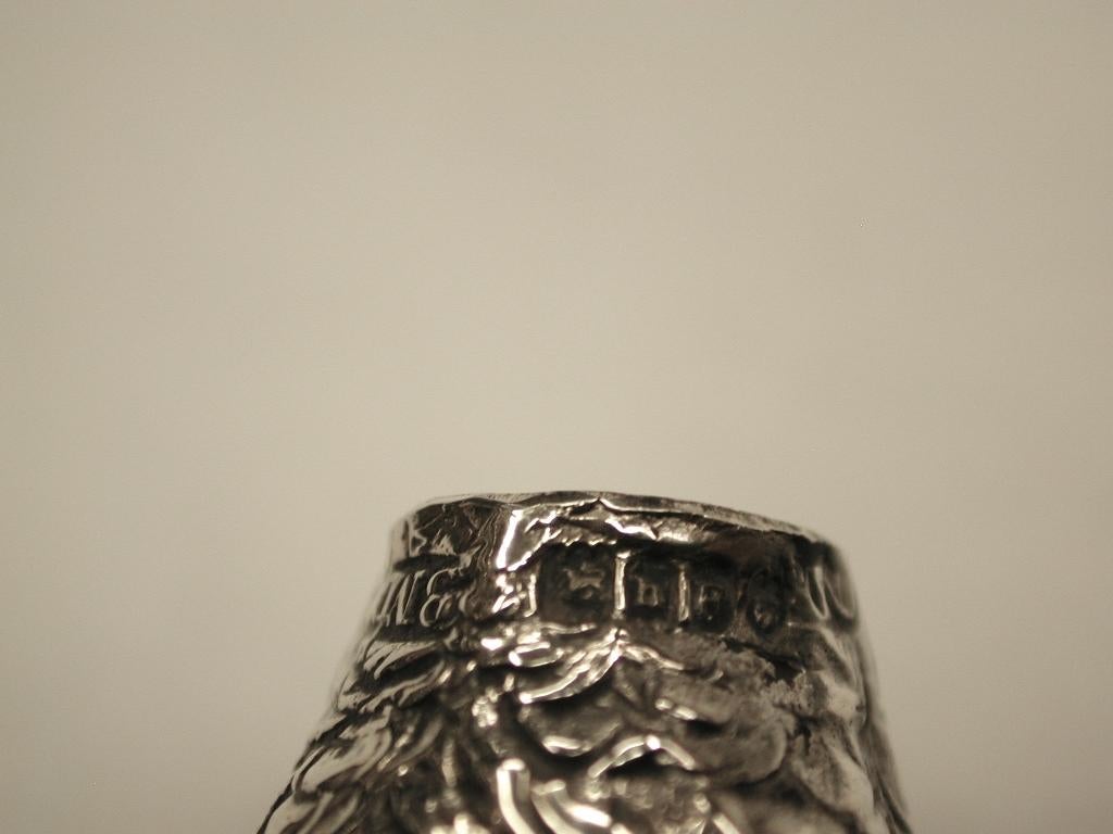 Piccola pernice in argento fuso con testa staccabile, 1903 In condizioni buone in vendita a London, GB