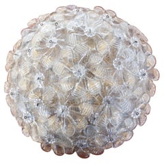 Small Ceiling Light in Murano glass for Seguso, 1960s