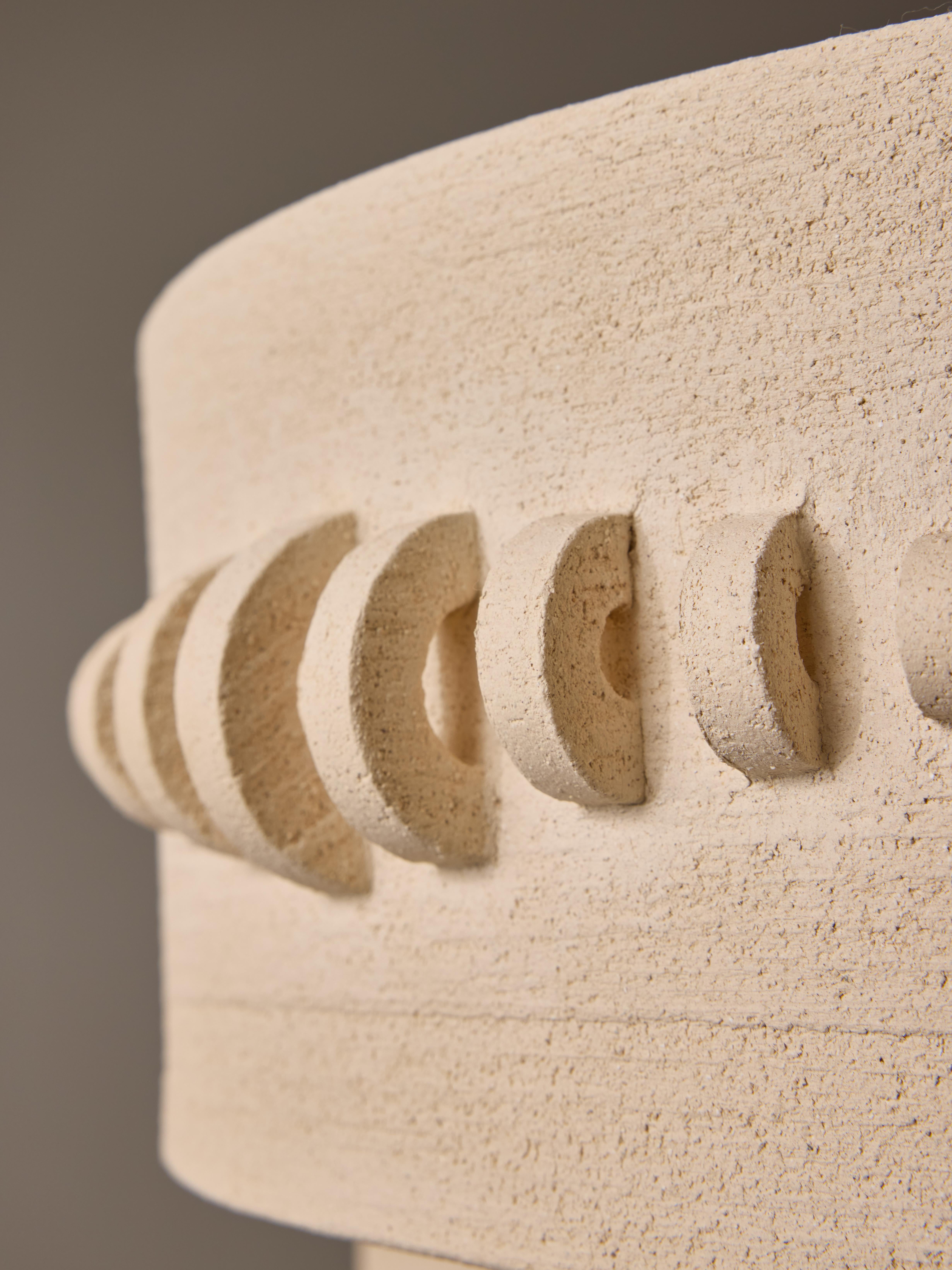 Piccolo lampadario in ceramica di Olivia Cognet in vendita 1