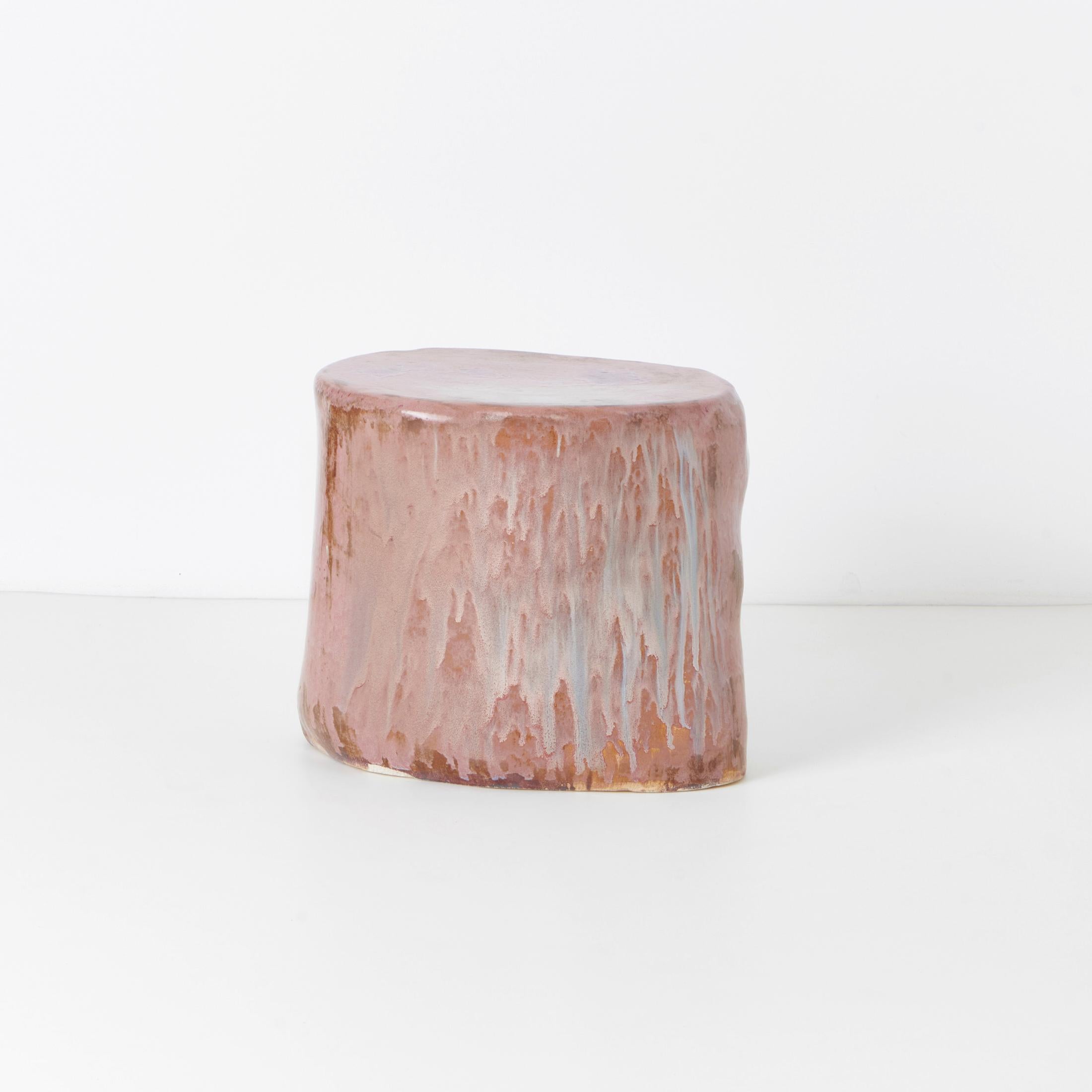 Small Ceramic Side Table For Sale at 1stDibs