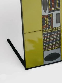 Petite table en céramique, Roger Capron