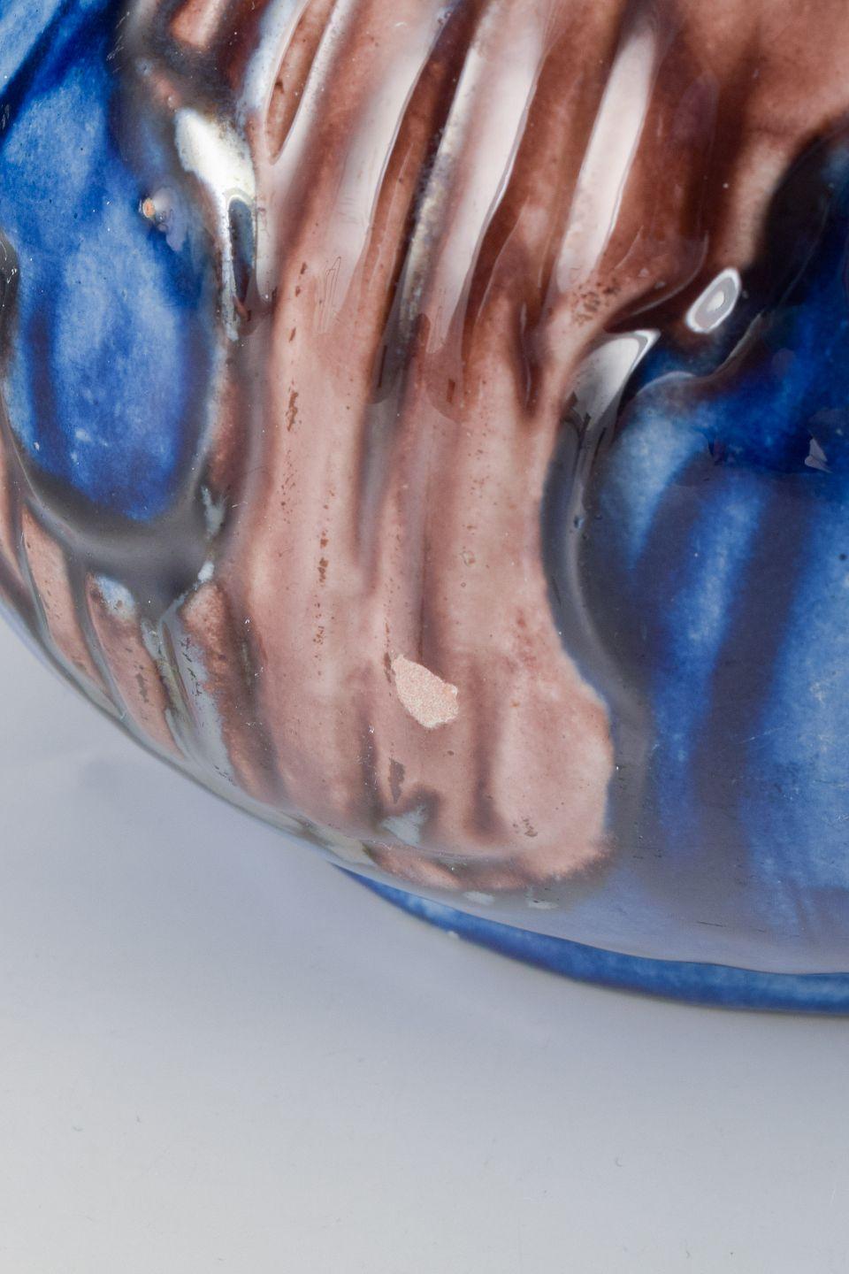 Danish Small ceramic vase, attributed to Møller & Bøgely. Approx. 1918–1922. For Sale