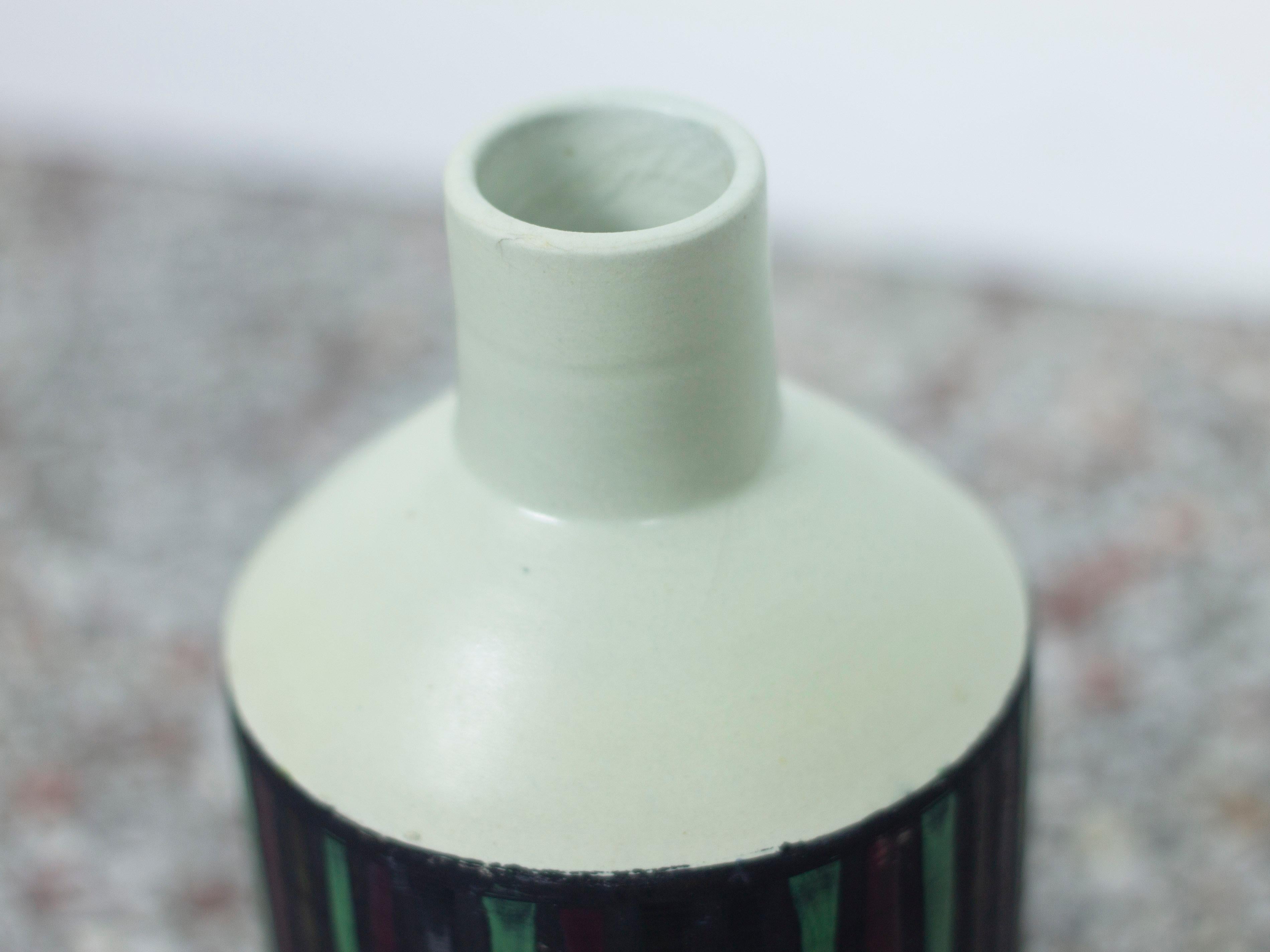 Small Ceramic Vase by Ettore Sottsass for Bitossi, 1959 For Sale 5