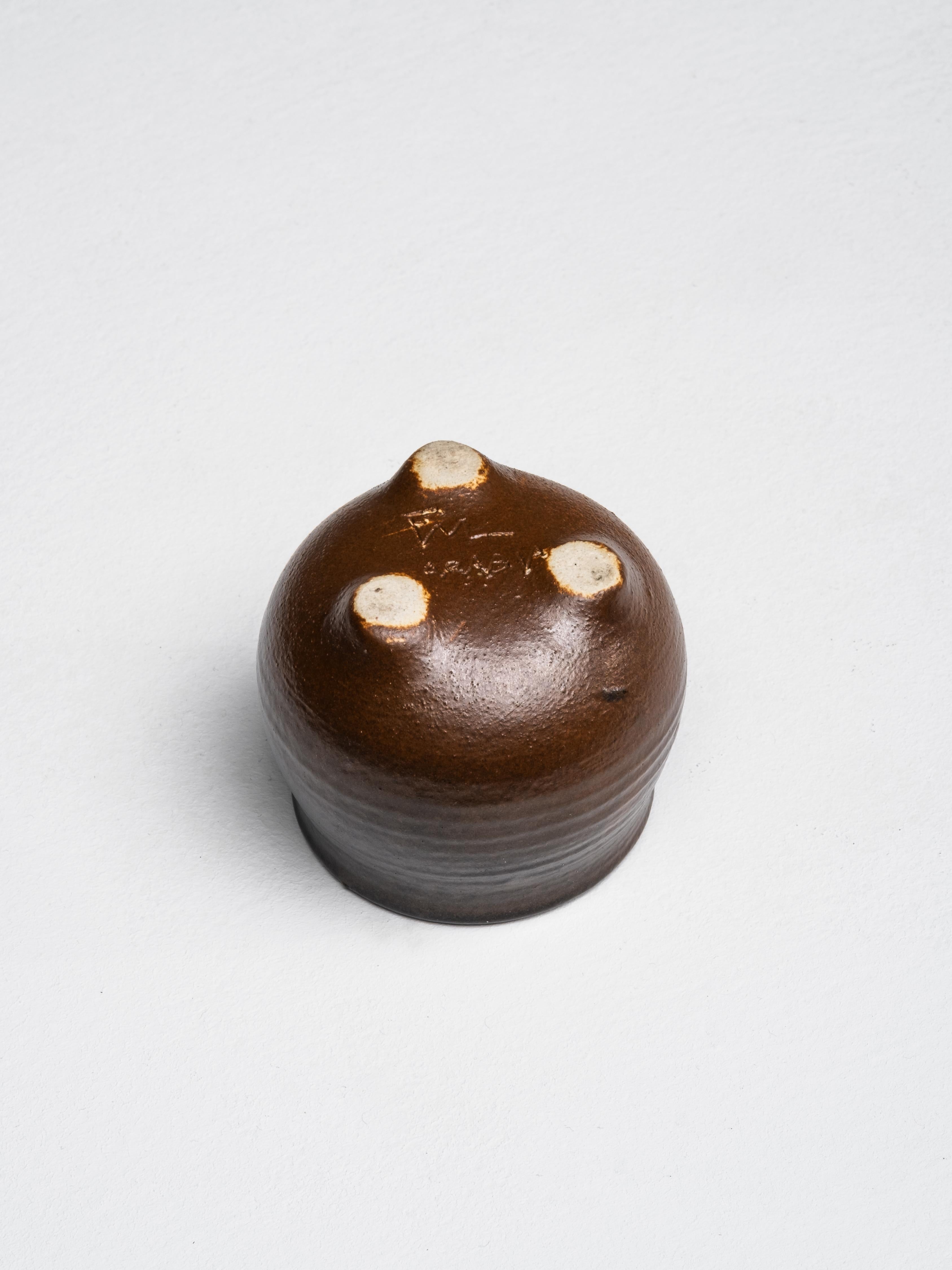 Piccolo vaso in ceramica di Francesca Mascitti Lindh per Arabia, Finlandia, anni '60 in vendita 1