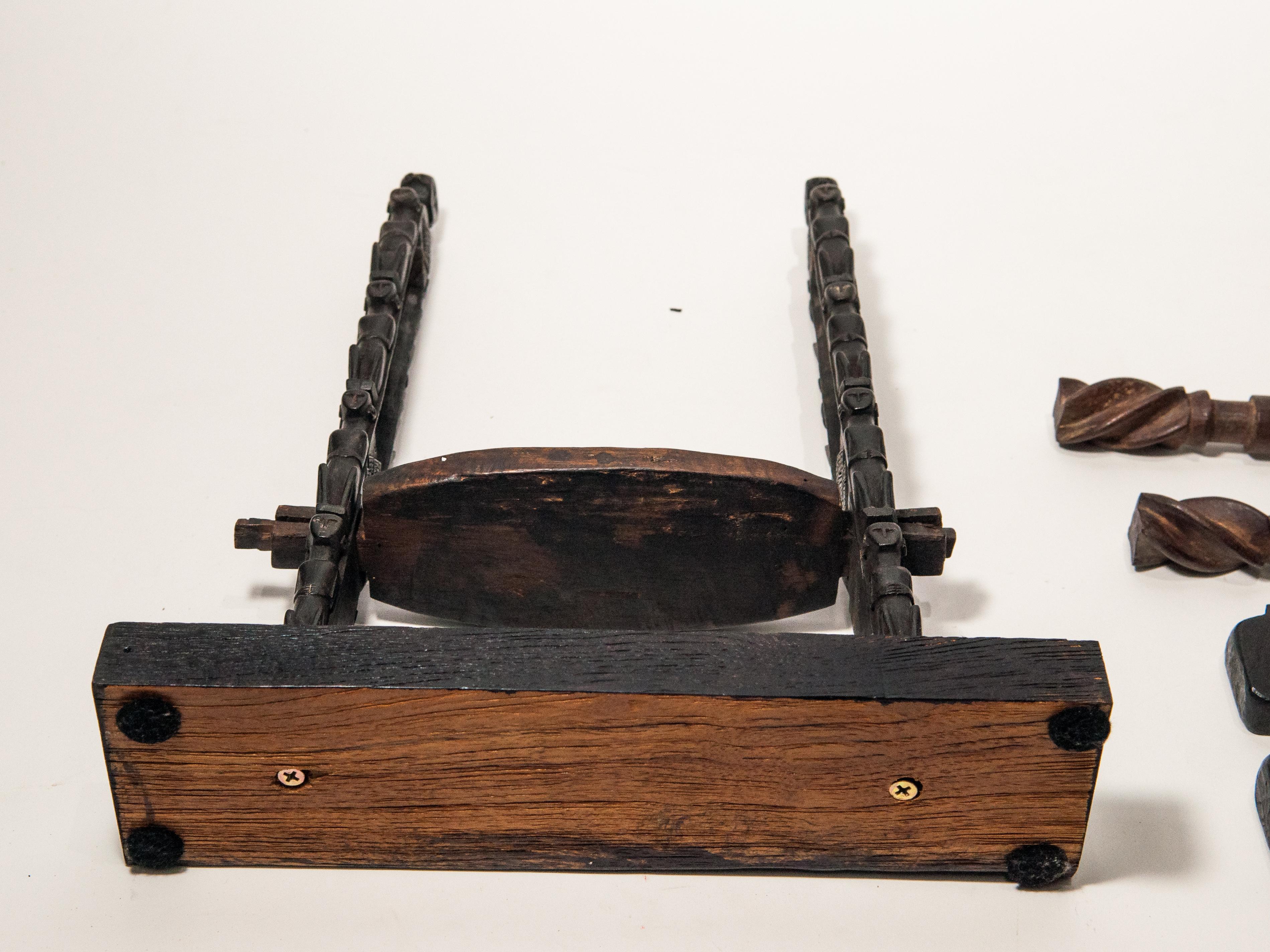Small Ceremonial Cotton Gin from the Atoni of West Timor, Mid-Late 20th Century 12