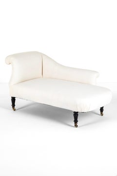Chaise Longue pequeña en percal