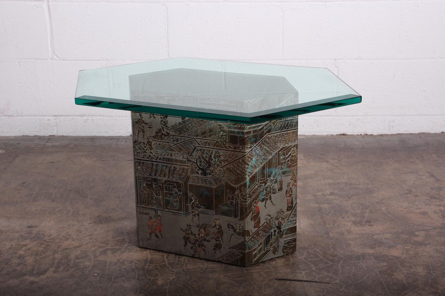 Small Chan Side Table by Philip and Kelvin LaVerne 9