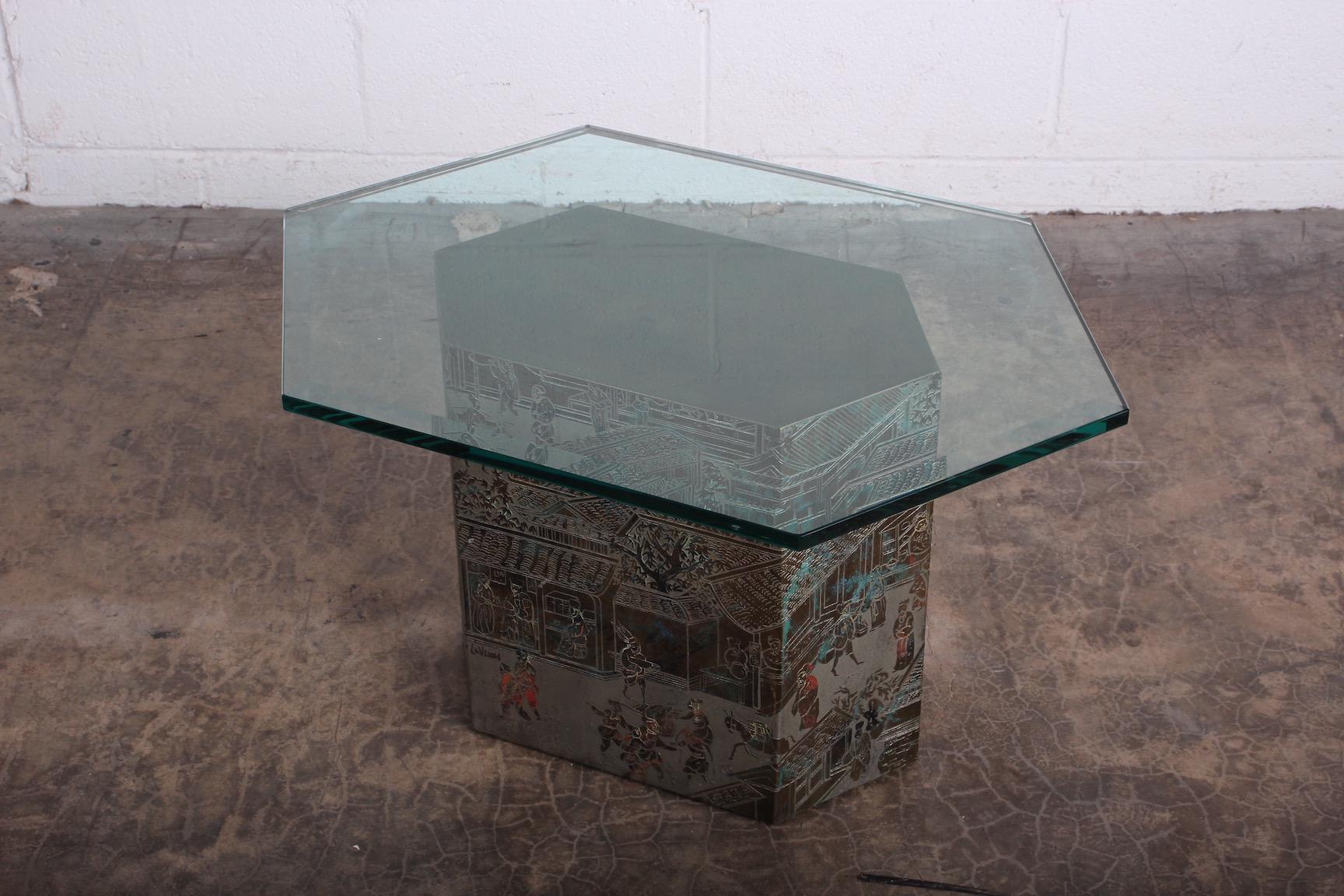 Small Chan Side Table by Philip and Kelvin LaVerne 10