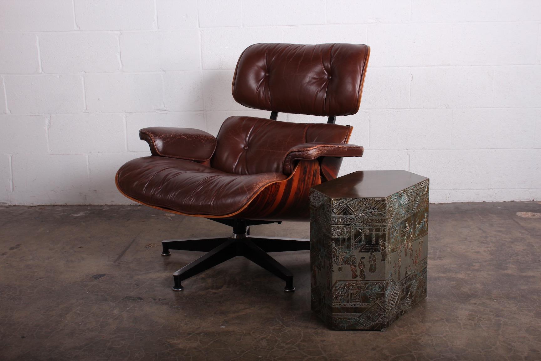 A rare 'Chan' side table designed by Philip and Kelvin LaVerne.