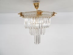 Small Chandelier Attrb to Bakalowits and Sohne, Austria, 1980's
