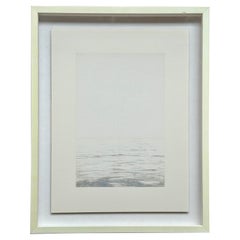 Kleine Holzkohlezeichnung von Wellen