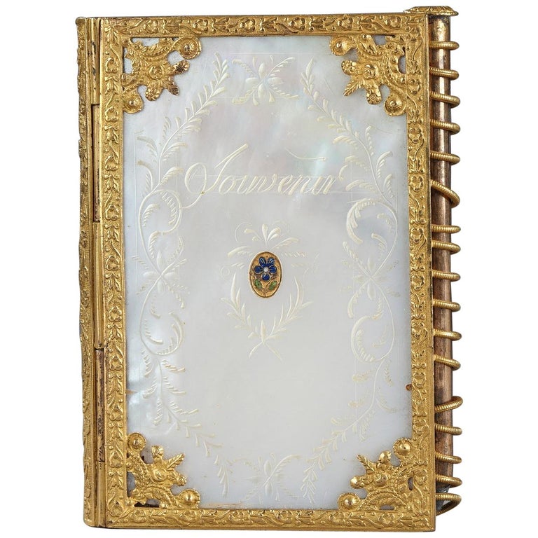 amor powers cigarette Small Charles X Ball Notebook, Palais-Royal For Sale at 1stDibs
