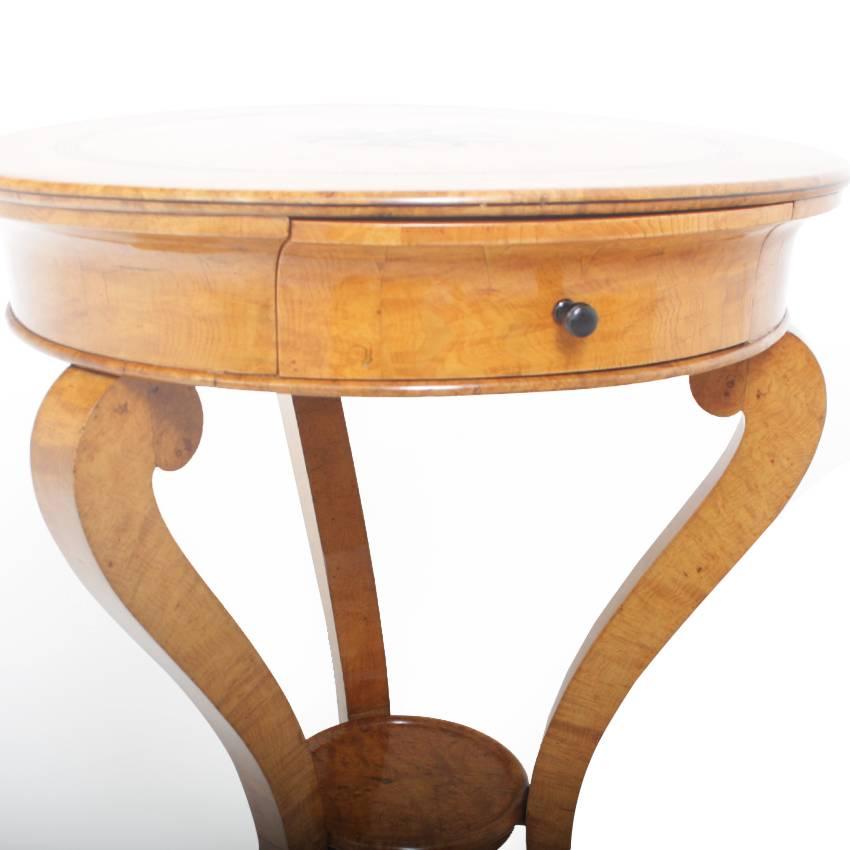 Small Charles X Table, France, 1820s In Excellent Condition In Greding, DE