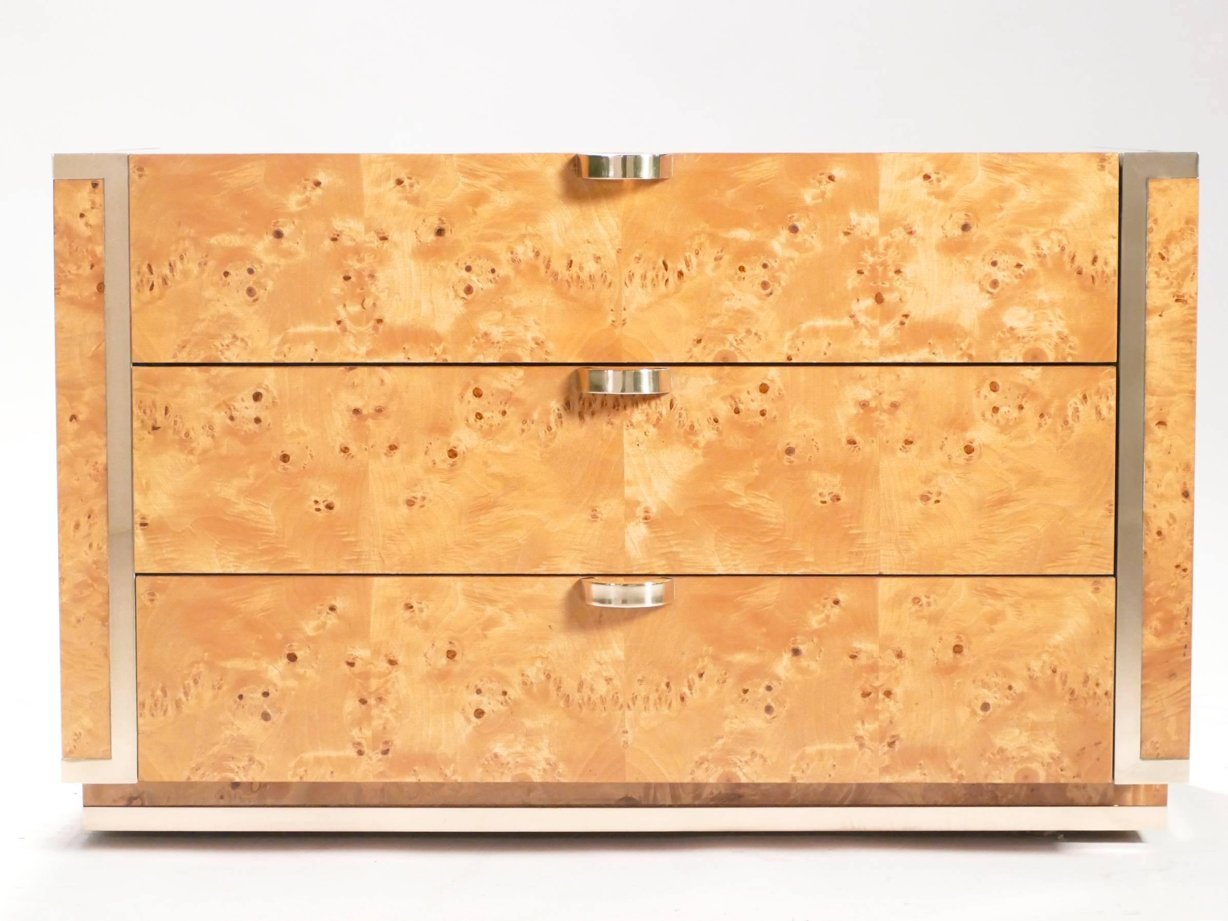 Small Chest of Drawers by JC Mahey, 1970s In Excellent Condition In Paris, IDF