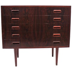 Small Chest of Drawers in Rosewood of Danish Design, 1960s