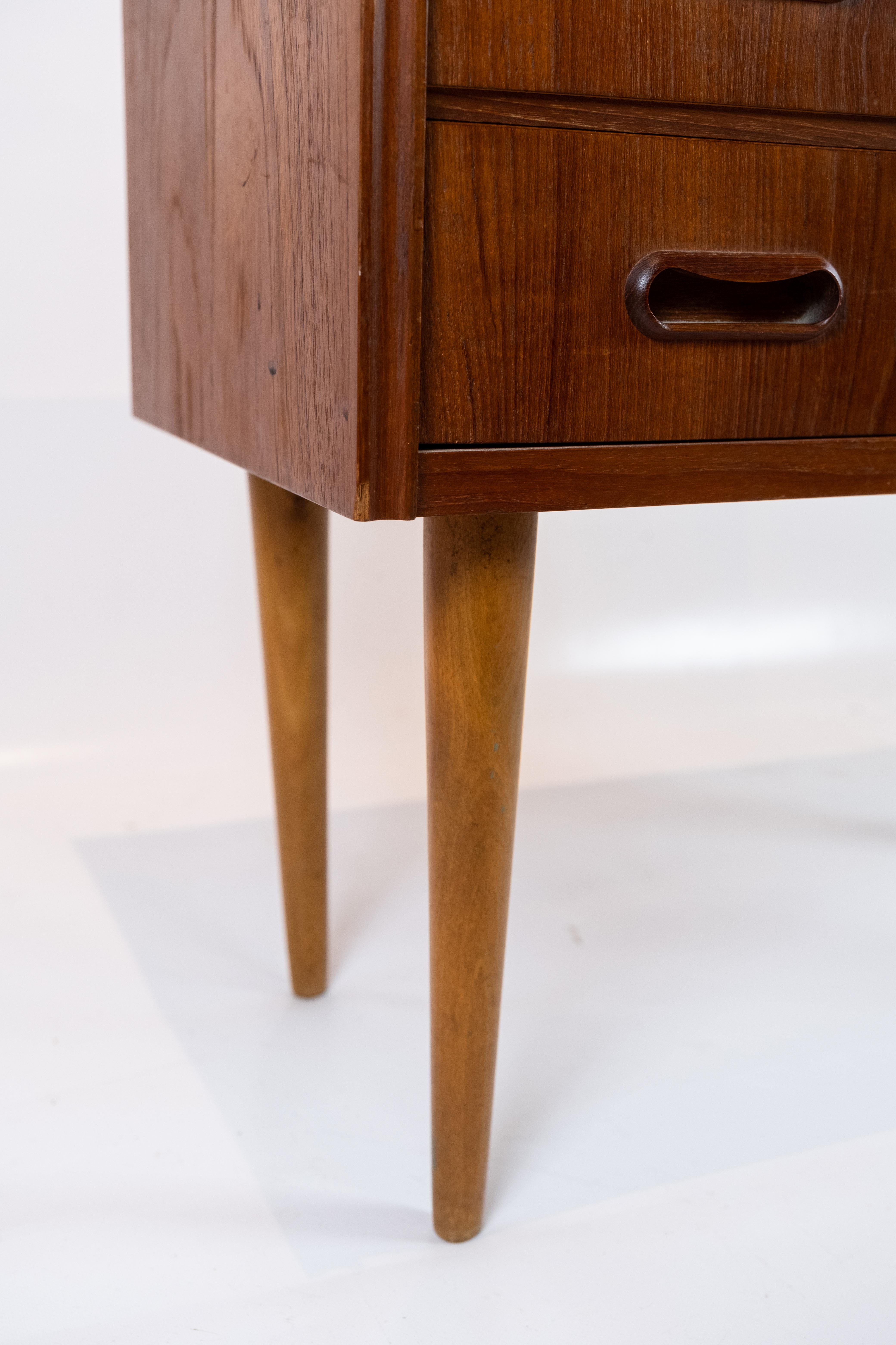Small Chest of Drawers in Teak of Danish Design from the 1960s 8