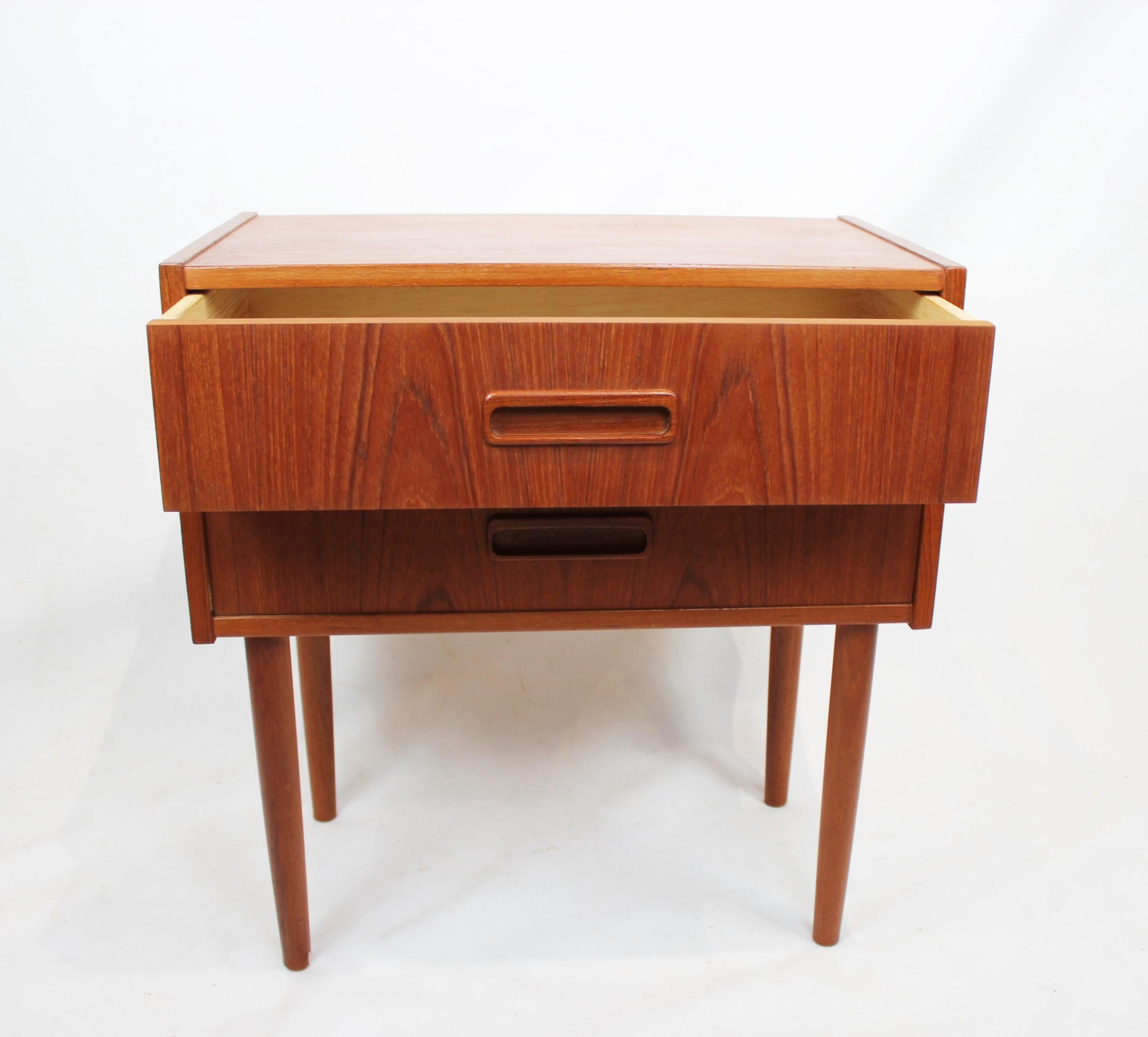 Mid-20th Century Small Chest of Drawers in Teak of Danish Design from the 1960s For Sale