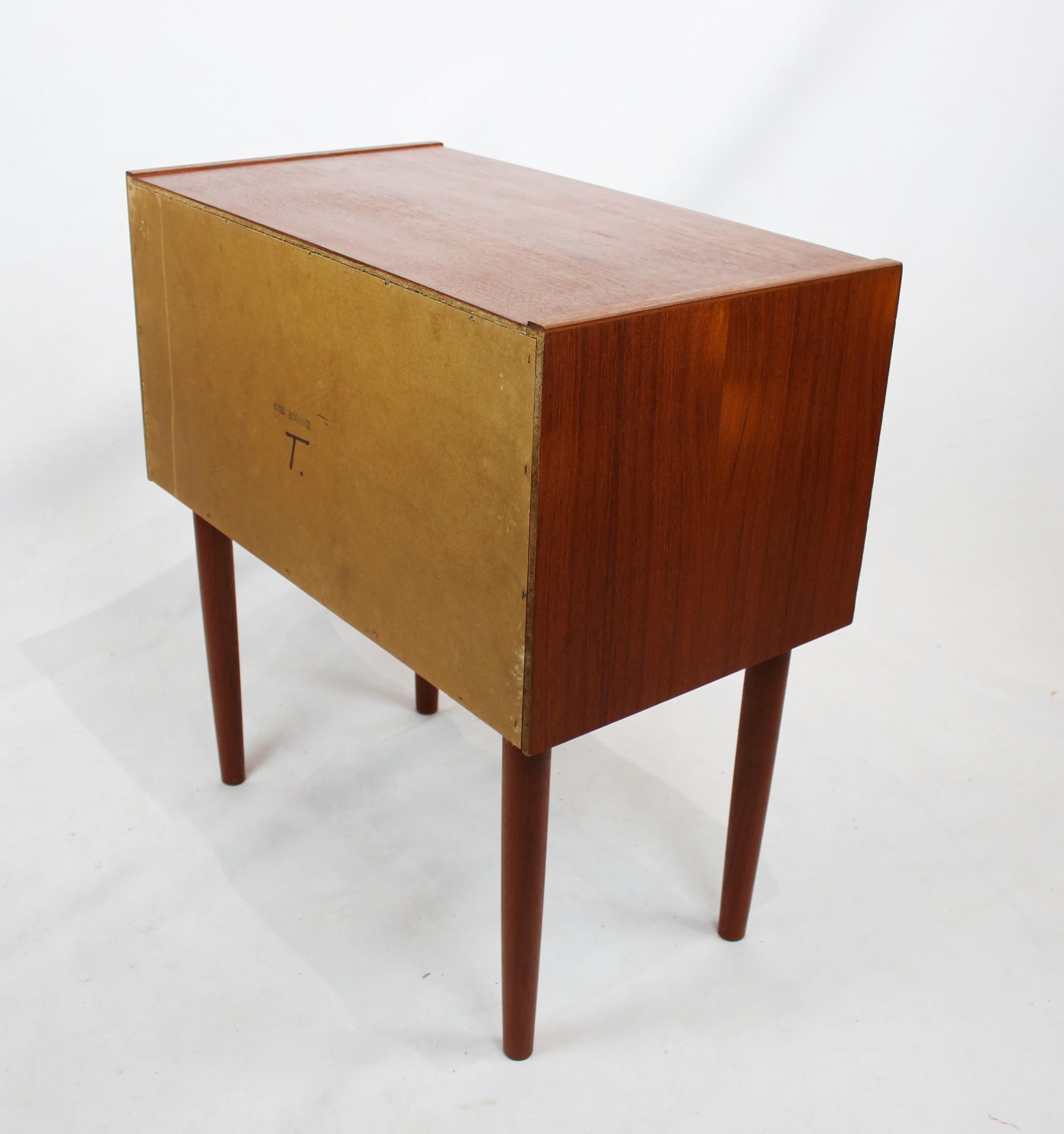 Small Chest of Drawers in Teak of Danish Design from the 1960s For Sale 3
