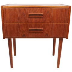 Small Chest of Drawers in Teak of Danish Design from the 1960s
