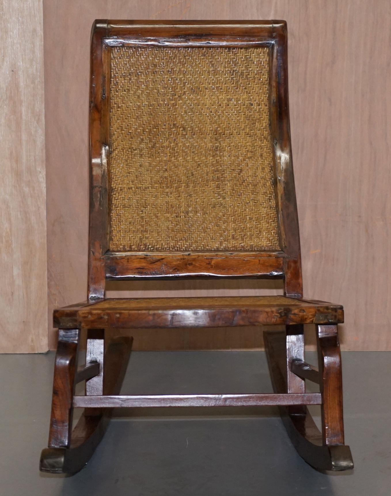 We are delighted to offer for sale this stunning small children’s antique rocking chair

A good looking well made and decorative chair, I would say it would suite children up to around 6 years old, a great display piece for dolls and teddys or a